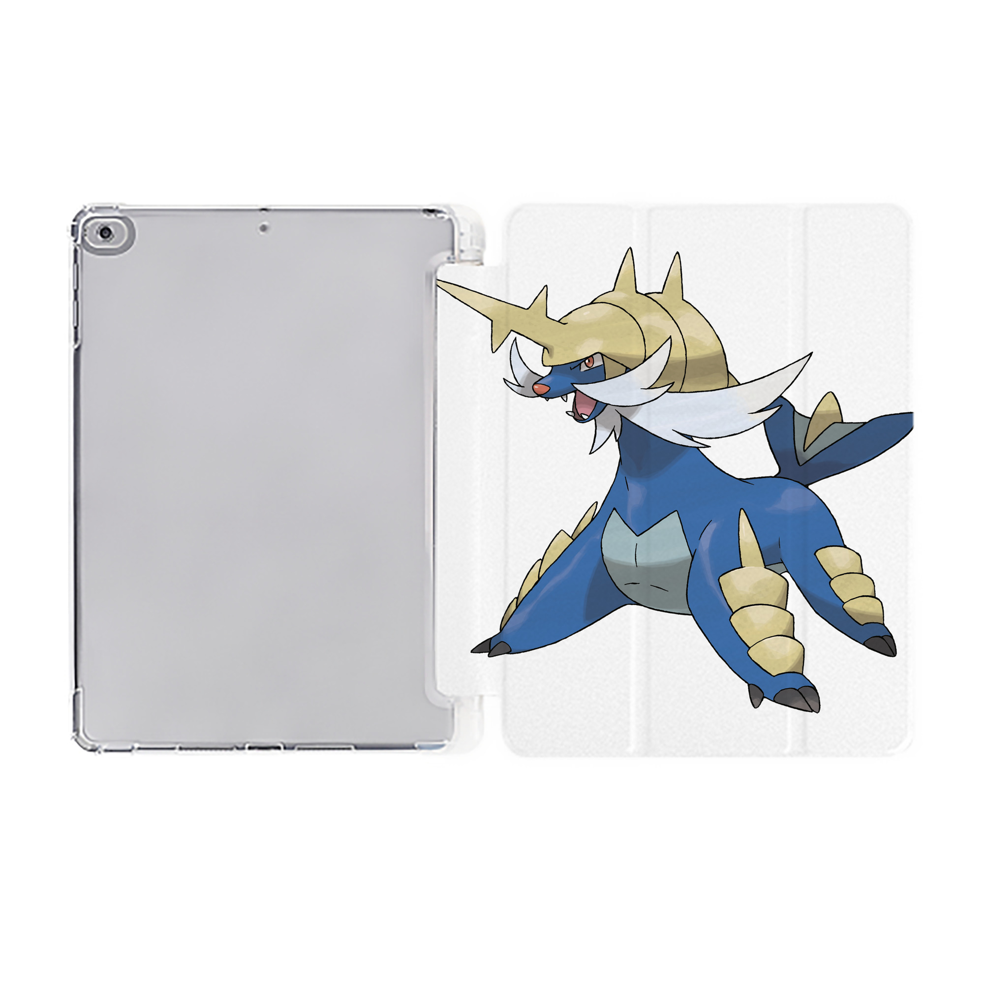 （画像用） ポケットモンスター Pokémon IPad ケース ペン収納付き 三つ折りスタンド PUレザー×シリコン 対応機種9.5/10.5/10.9インチ